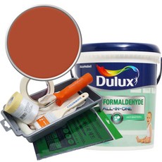 듀럭스 안티 포름알데히드 올인원 페인트 3L 세트, Burnt Furnace 38YR 17/442