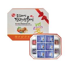 보너츠 팔각 프리미엄 복합 견과선물세트, 1세트