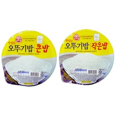 오뚜기 큰밥 300g x 6p + 작은밥 150g x 6p, 1세트