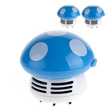蘑菇桌面迷你吸塵器 3入, IL-0504（藍色）
