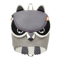 ForB 動物造型後背包, 浣熊款, 1個