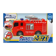 하이카 모션작동 소방차 완구, 혼합 색상, 1개