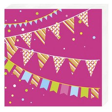 두성 듀니 디자인 냅킨 173420 33 x 33 cm, 혼합 색상, 1개