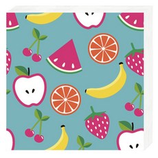 두성 듀니 디자인 냅킨 173389 33 x 33 cm, 혼합 색상, 1개