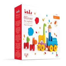 탐험가올리버 소프트 블록 20피스, 혼합 색상, 1개