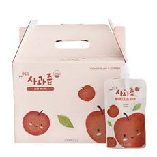 참들식품 맘쏙 사과즙, 2L, 1박스