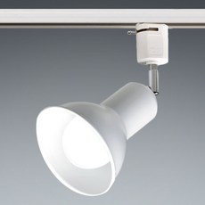이솔전기 LED 반나팔 레일등 E26 2p, 화이트