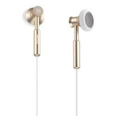 리맥스 러브 뮤직 슬림핏 이어폰, 305M, 골드