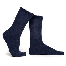 울파워 여성용 울 아웃도어양말 200, dark navy, 1개