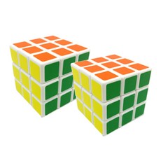 BlueMato 3x3 立方體 8 55 x 55 毫米 NO.7711-W 2p, 混色