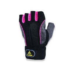 런웨이브 H쉴드 헬스장갑 왼손 LW-KF750, 핑크, 1개