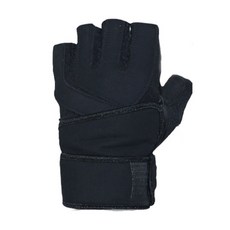 Lenwave D盾體操手套左手LW-KF850, 黑色的