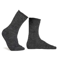 울파워 남성용 울 아웃도어양말 400, grey, 1개