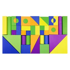블루마토 EVA 블록4-C Building Block Of Fun 44p, 혼합 색상, 1개