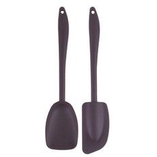 BABY&I 矽膠廚具 2入, 棕色, 1組