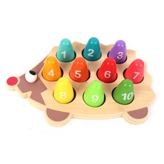 브레인숲 고슴도치 영유아 수세기판, 1개
