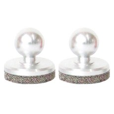 Jiwo Holdings手機搖桿, 2入, 銀色