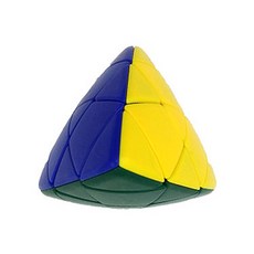 BlueMato 彎曲三角形 10 段立方體 22 65 x 65 mm NO.7111A, 混色