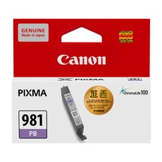 Canon 佳能 正品墨水 標準容量 CLI-981, 相片藍, 1個