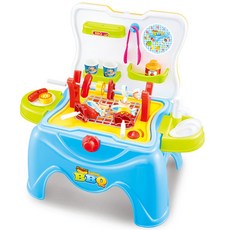 플레이 즐거운 바비큐 주방놀이세트, 혼합 색상, 1개