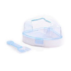 바이셀 햄스터 화장실 + 스쿱 별, 블루, 1개