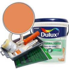 듀럭스 안티 포름알데히드 올인원 페인트 3L 세트, Happy Tangerine 69YR 39/474