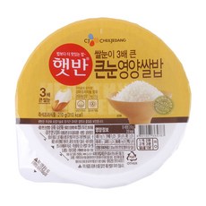 햇반 큰눈 영양쌀밥, 210g, 1개