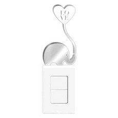 Kuu 開關立體裝飾壓克力貼紙 S30, 恩京