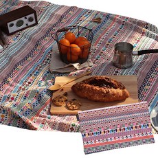 Mom's Art 野餐墊+收納袋, 印度圖騰