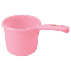 이노마타 리프 목욕 바가지 손잡이형 2109, 핑크, 2개