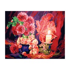 Hello Painting DIY 繪畫圖稿工具組套裝 溫暖感覺, 混合顏色, 1個