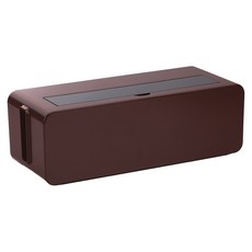 이노마타 전원 콘센트 정리함 4832 37cm, 1개, 브라운