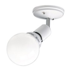 ISOL ELECTRIC LED自由桿E26燈座直付型燈具 2p, 白色