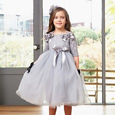 DRESSHOUSE 女童款蝴蝶結連身裙