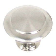 現代銀色圓形家具把手 小, 20個