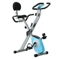 조이스포츠 접이식 헬스자전거, BC-2970, 하늘색