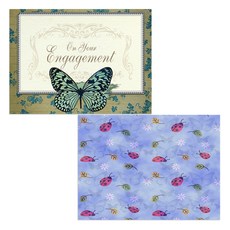 Bellamusic 矽膠餐墊 瓢蟲 + 蝴蝶, 混合顏色, 385 x 285 mm, 2個