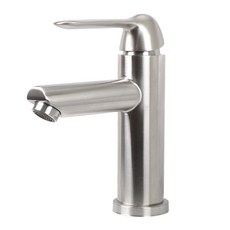 ZENITH 不鏽鋼單孔洗臉水龍頭用品 SUS-TA340, 1個