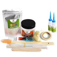 瓷磚美縫劑 珍珠白款 100g+遮蔽膠帶+工具棒, 1套