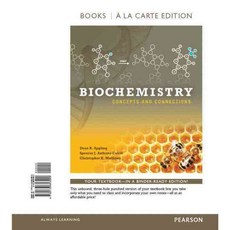 Biochemistry: Concepts and Connections 페이퍼북, Pearson College Div