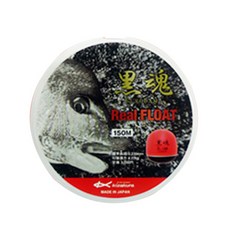 kizakura 黑魂 Real 浮水釣線 2.5號, 緋橙色