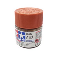 타미야 Acrylic Mini X-34 프라모델 도료 81534 6p