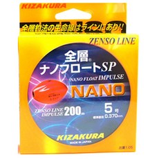 Kijizakura全層奈米SP IMPULSE釣魚線 5號, 粉色+黑色
