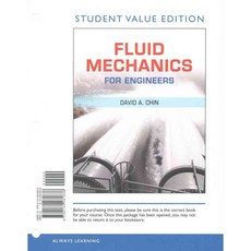 Fluid Mechanics for Engineers 페이퍼북, Pearson College Div