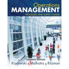 Operations Management: Processes and Supply Chains 양장, Pearson College Div