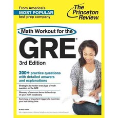 Math Workout for the GRE:, THE PRINCETON REVIEW