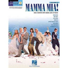 Mamma Mia! 페이퍼북 volume 25, Hal Leonard Corp