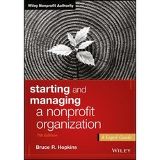 Starting and Managing a Nonprofit Organization: A Legal Guide 平裝書, John Wiley & Sons Inc