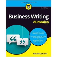 Business Writing for Dummies 페이퍼북