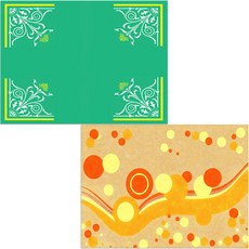 印尼 Bella 矽膠餐墊 風 + 康乃馨, 2, 385 x 285 mm, 1個
